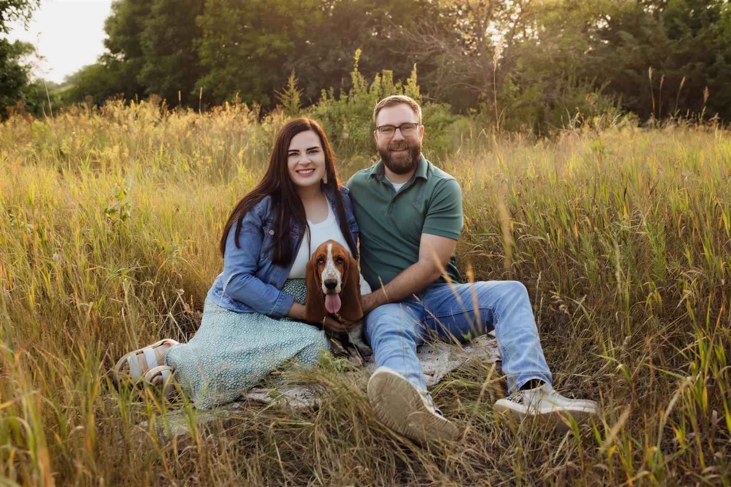 Picture of Mr. Boettger, Ms. Schwint, and Birdie